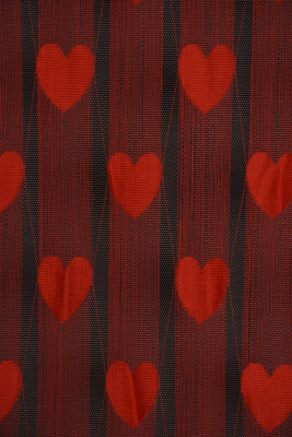 KALPLİ BİRLEŞİK MODEL KIRMIZI RENK İP PERDE HAZIR İP PERDE 300*270 - 3