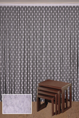 KALPLİ MODEL BEYAZ RENK İP PERDE HAZIR İP PERDE 300*270 - AKÇA TEKSTİL