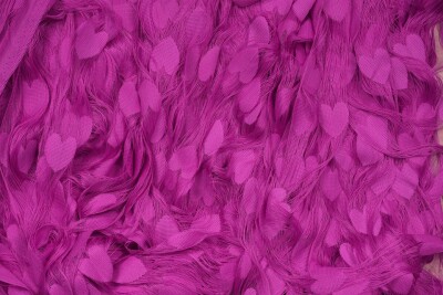 KALPLİ MODEL FUŞYA RENK İP PERDE HAZIR İP PERDE 300*270 - 6