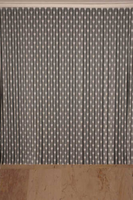 KALPLİ MODEL KREM RENK İP PERDE HAZIR İP PERDE 300*270 - 1