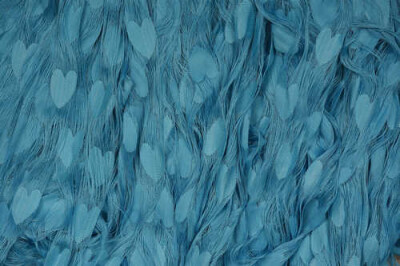 KALPLİ MODEL TURKUAZ RENK İP PERDE HAZIR İP PERDE 300*280 - 6