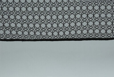 KARDELEN MODEL SİYAH RENK TEK KANAT Pileli Fon Perde 75*260 cm - 3