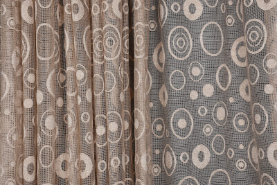 KDK 1080 DESEN VİZON RENK TEK KANAT Hazır dikilmiş Pileli Fon Perde 300*260 cm - 1