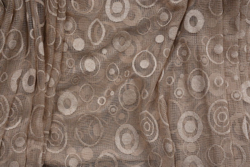 KDK 1080 DESEN VİZON RENK TEK KANAT Hazır dikilmiş Pileli Fon Perde 300*260 cm - 7