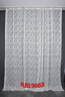 KDK 2010 MODEL KREM RENK PİLESİZ TEK KANAT Fon Perde 200*260 cm - 2
