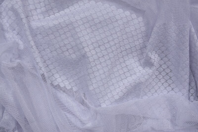 KDK 2020 DESEN BEYAZ RENK TEK KANAT Hazır dikilmiş Pileli Fon Perde 300*260 cm - 10