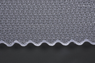 KDK 2120 DESEN BEYAZ RENK TEK KANAT Hazır dikilmiş Pileli Fon Perde 300*260 cm - 3