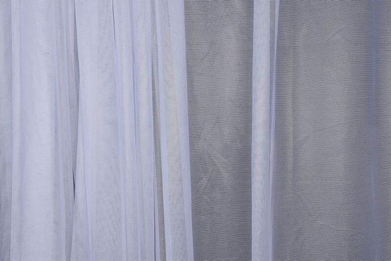 KDK 2120 DESEN BEYAZ RENK TEK KANAT Hazır dikilmiş Pileli Fon Perde 300*260 cm - 2