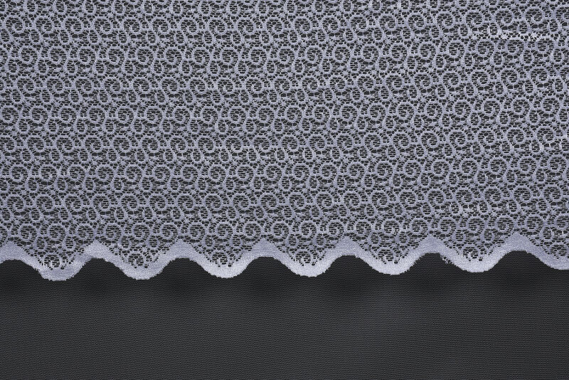 KDK 2120 DESEN BEYAZ RENK TEK KANAT Hazır dikilmiş Pileli Fon Perde 300*260 cm - 3