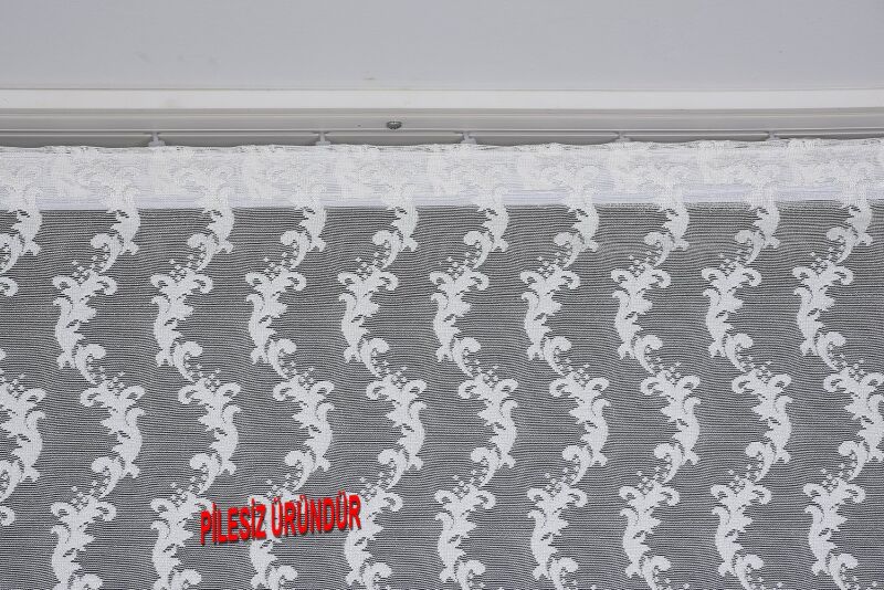KDK 6010 MODEL KREM RENK PİLESİZ TEK KANAT Fon Perde 300*260 cm - 2