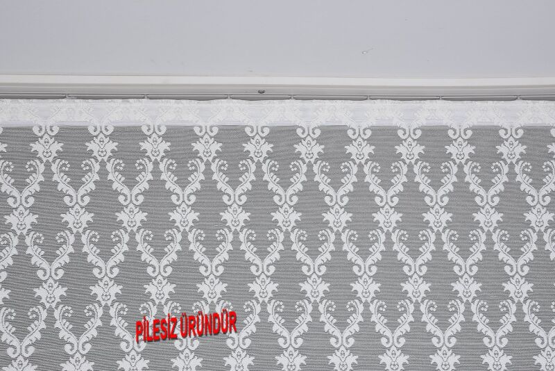 KDK 6020 MODEL KREM RENK PİLESİZ TEK KANAT Fon Perde 300*260 cm - 2
