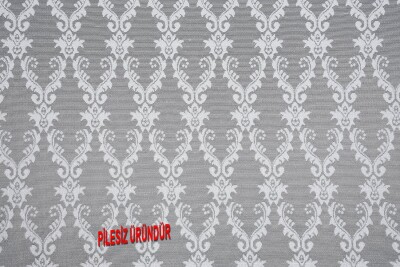 KDK 6020 MODEL KREM RENK PİLESİZ TEK KANAT Fon Perde 300*260 cm - 3