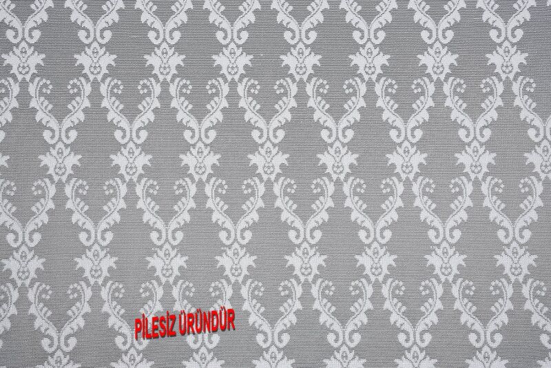 KDK 6020 MODEL KREM RENK PİLESİZ TEK KANAT Fon Perde 300*260 cm - 3
