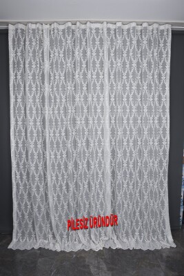KDK 6020 MODEL KREM RENK PİLESİZ TEK KANAT Fon Perde 300*260 cm - 5