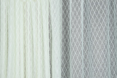 KOZA MODEL KREM RENK TEK KANAT Hazır dikilmiş Pileli Fon Perde 300*260 cm - 2