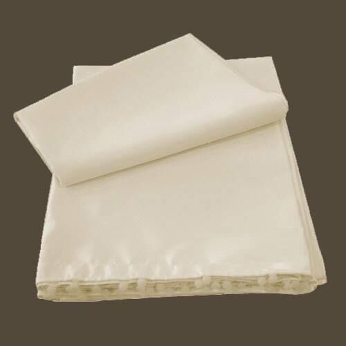 KREM RENK SATEN GÜNEŞLİK 1. KALİTE 200 cm en - 200 cm boy - 2