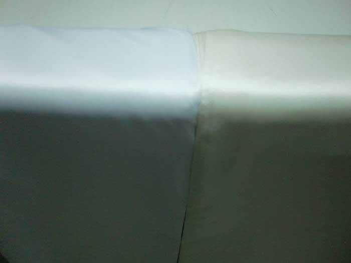 KREM RENK SATEN GÜNEŞLİK 1. KALİTE 240 cm en - 200 cm boy - 8