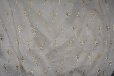 KREŞ 1 KREM RENK Hazır dikilmiş Pileli Fon Perde 300*260 cm - 7