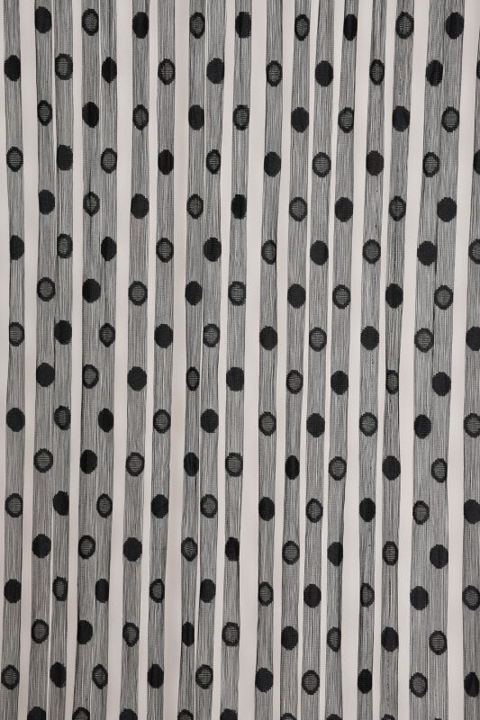 KÜÇÜK PUANLI MODEL ANTRASİT RENK HAZIR İP PERDE 100 * 280 cm - 6