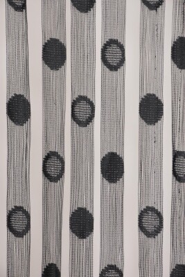 KÜÇÜK PUANLI MODEL ANTRASİT RENK İP PERDE HAZIR İP PERDE 300*270 - 8