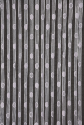 KÜÇÜK PUANLI MODEL BEYAZ RENK HAZIR İP PERDE 300*270 cm - 1