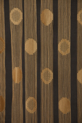 KÜÇÜK PUANLI MODEL GOLD RENK HAZIR İP PERDE 300*280 cm - 3