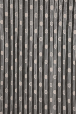 KÜÇÜK PUANLI MODEL KREM RENK HAZIR DİKİLMİŞ İP PERDE 100*280 cm - 5