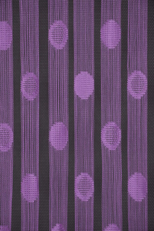 KÜÇÜK PUANLI MODEL MOR RENK HAZIR İP PERDE 300*270 cm - 3