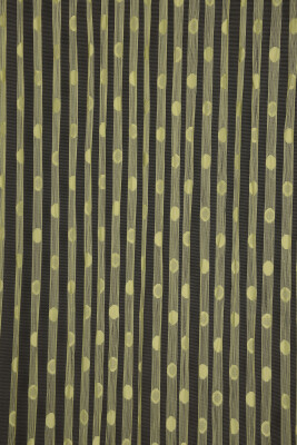 KÜÇÜK PUANLI MODEL YEŞİL RENK HAZIR İP PERDE 300*270 cm - 1