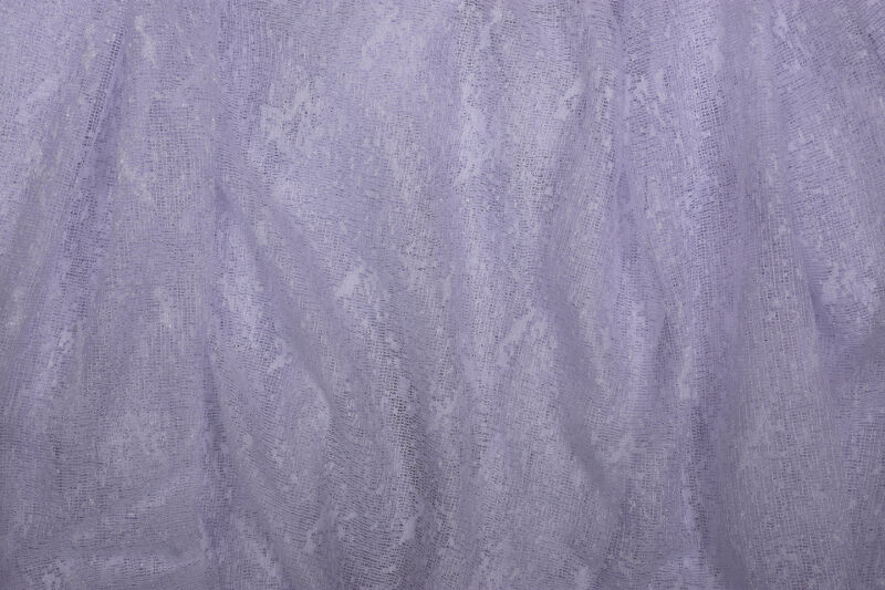 KUŞ MODEL KIRIK BEYAZ RENK TEK KANAT Dikilmiş Pileli Fon Perde 300*260 Cm - 4