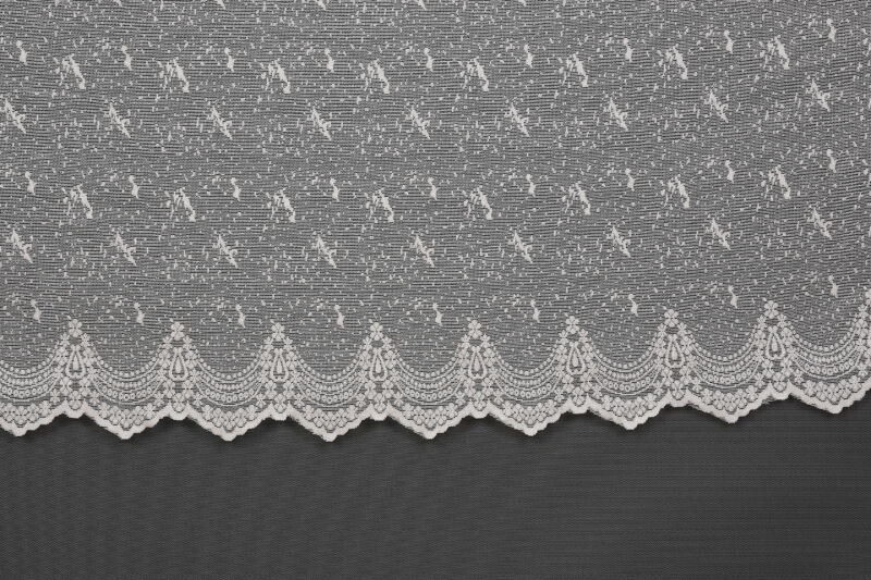KUŞ MODEL KREM RENK TEK KANAT Dikilmiş Pileli Fon Perde 300*260 Cm - 3