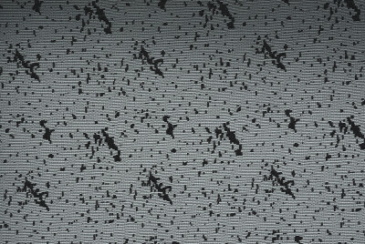 KUŞ MODEL SİYAH RENK TEK KANAT Hazır dikilmiş Pileli Fon Perde 300*260 cm - 4