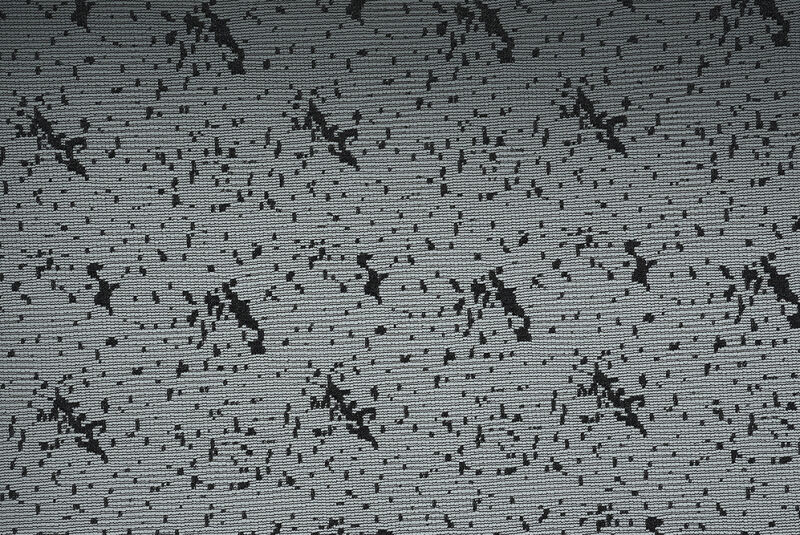 KUŞ MODEL SİYAH RENK TEK KANAT Hazır dikilmiş Pileli Fon Perde 300*260 cm - 4