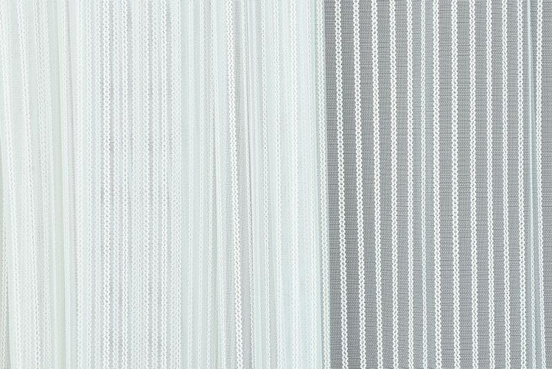 MAKARNA MODEL ALTIN SİMLİ KIRIK BEYAZ RENK HAZIR DİKİLMİŞ PİLELİ TÜL PERDE 300*260 - 4