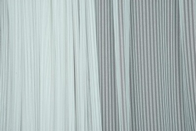 MAKARNA MODEL SİMLİ KIRIK BEYAZ RENK HAZIR DİKİLMİŞ PİLELİ TÜL PERDE 300*260 - 3