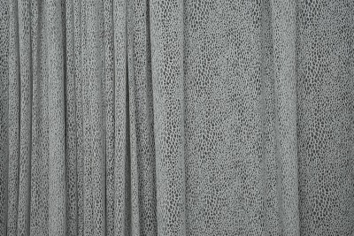 MİKRO MODEL GRİ RENK TEK KANAT Hazır dikilmiş Pileli Fon Perde 300*260 cm - 3