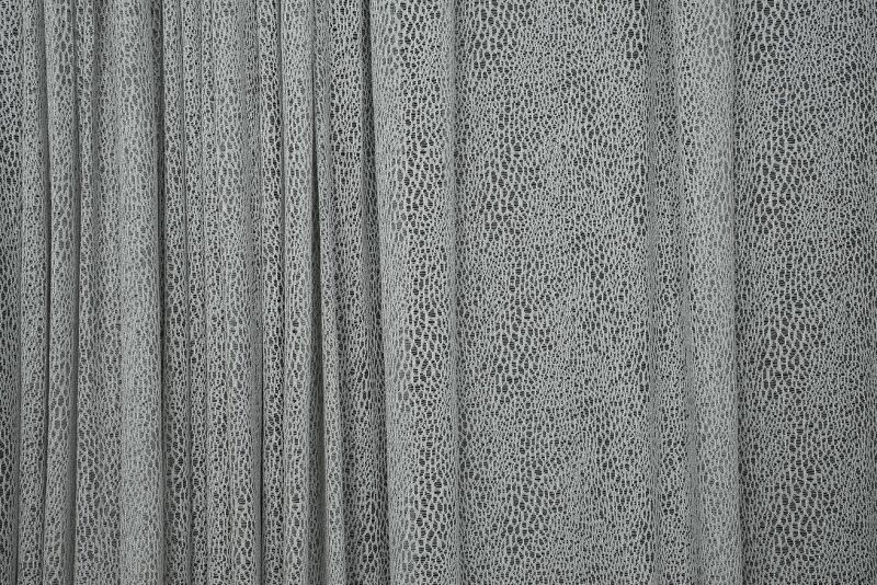 MİKRO MODEL GRİ RENK TEK KANAT Hazır dikilmiş Pileli Fon Perde 300*260 cm - 3