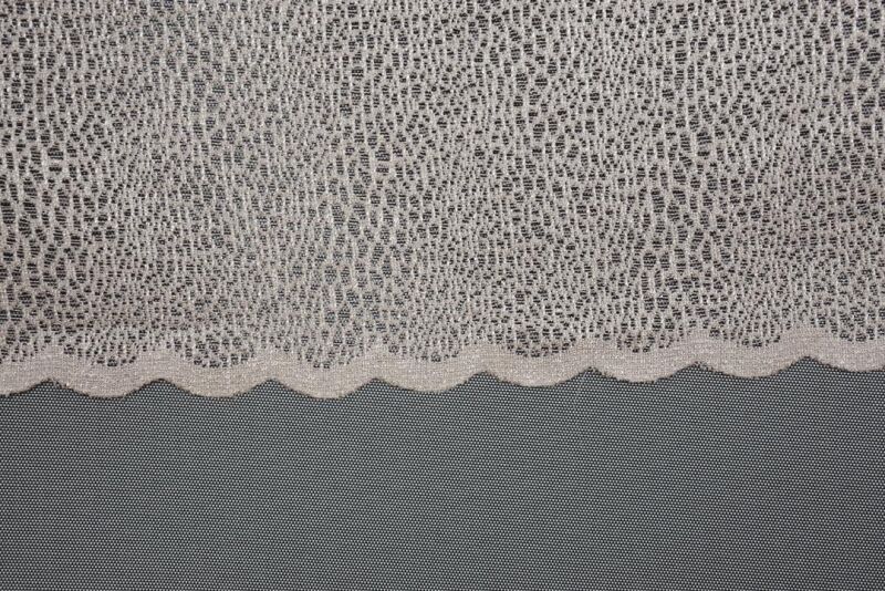 MİKRO MODEL KUM BEJİ RENK TEK KANAT Pileli Fon Perde 75*260 cm - 3