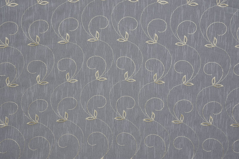 NAKIŞ 15 MODEL KREM RENK TEK KANAT Hazır dikilmiş Pileli Fon Perde 300*260 cm - 5