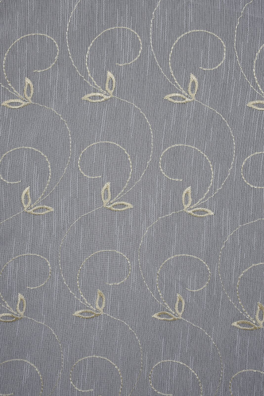 NAKIŞ 15 MODEL KREM RENK TEK KANAT Hazır dikilmiş Pileli Fon Perde 300*260 cm - 6