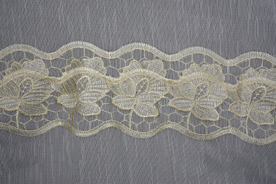 NAKIŞ 3 MODEL KREM KREM RENK TEK KANAT Hazır dikilmiş Pileli Fon Perde 300*260 cm - 10