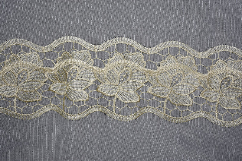 NAKIŞ 3 MODEL KREM KREM RENK TEK KANAT Hazır dikilmiş Pileli Fon Perde 300*260 cm - 10