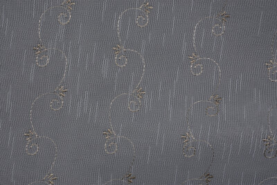 NAKIŞ 8 MODEL KREM RENK TEK KANAT Hazır dikilmiş Pileli Fon Perde 300*260 cm - 7