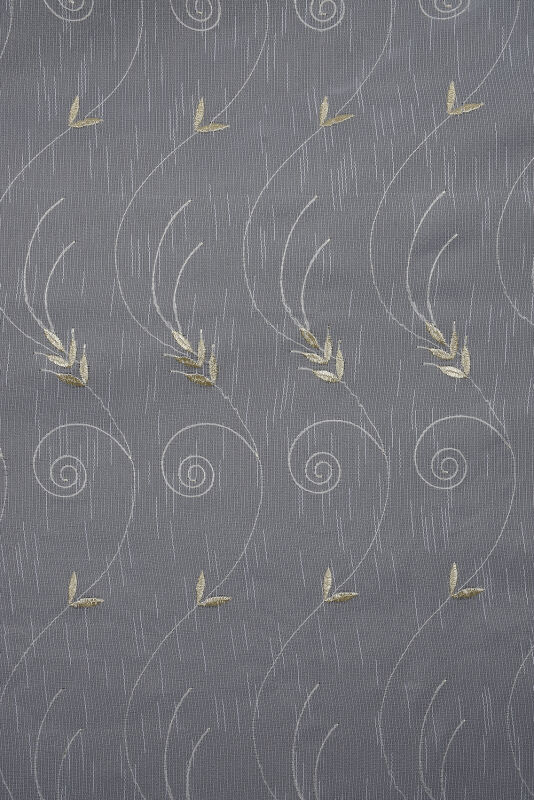 NAKIŞ 9 MODEL KREM RENK TEK KANAT Hazır dikilmiş Pileli Fon Perde 300*260 cm - 7