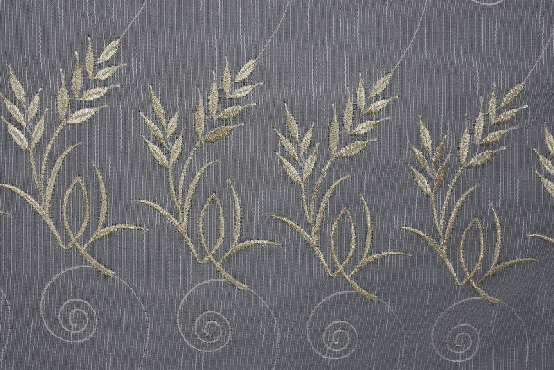 NAKIŞ 9 MODEL KREM RENK TEK KANAT Hazır dikilmiş Pileli Fon Perde 300*260 cm - 8