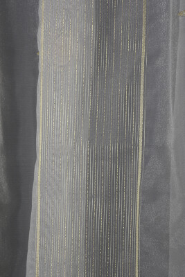 ORGANZE 1050 NAKIŞLI PULLU KREM RENK 5_3 Hazır dikilmiş Pileli Fon Perde 300*260 cm - 4