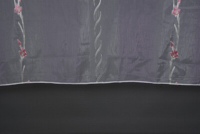 ORGANZE 1550 KREM RENK 5_3 Hazır dikilmiş Pileli Fon Perde 300*260 cm - 5