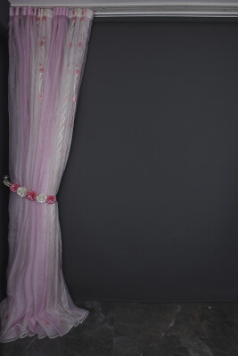 ORGANZE 1550 KREM RENK 5_3 Hazır dikilmiş Pileli Fon Perde 300*260 cm - 10