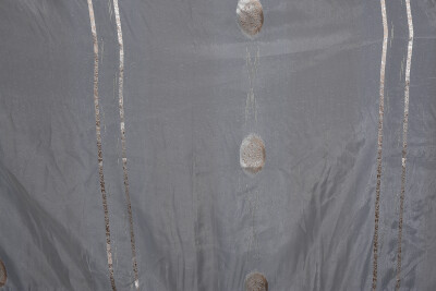 ORGANZE 1800 KREM RENK 5_3 Hazır dikilmiş Pileli Fon Perde 300*260 cm - 4