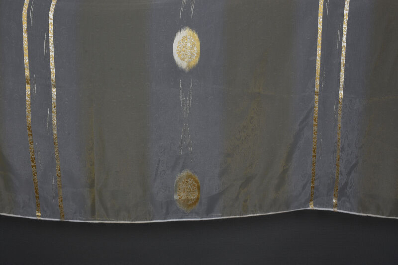 ORGANZE 1850 KREM RENK 5_3 Hazır dikilmiş Pileli Fon Perde 300*260 cm - 10